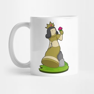 Chess piece Queen Flower Chess Mug